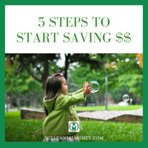 start saving money
