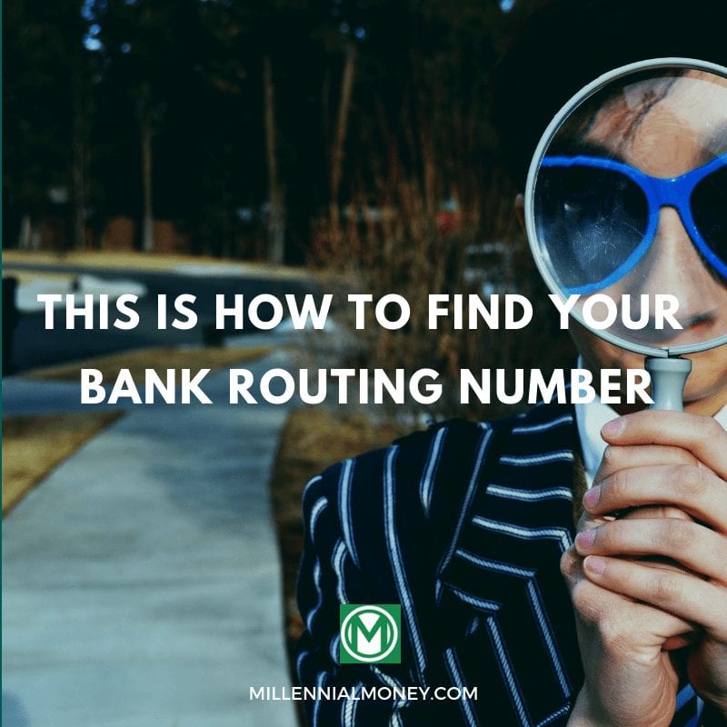 How To Find Your Chase Routing Number Fast - Millennial Money