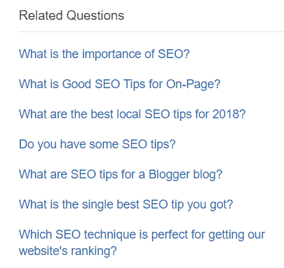 Steps to Drive Traffic to your Website with Quora. quora related questions