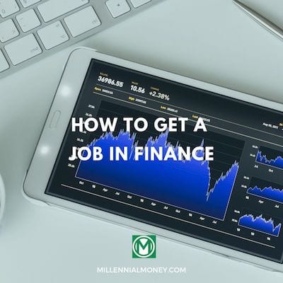 How To Get A Job In Finance