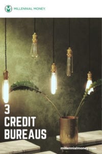 3 credit bureaus