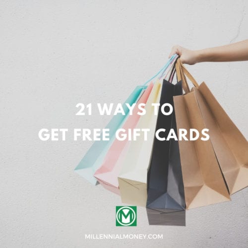 21 Ways to Get Free Gift Cards Featured Image