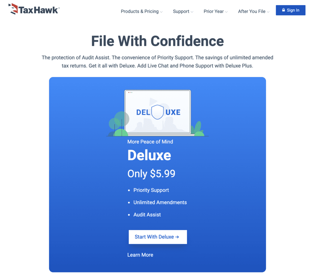 TaxHawk Review 2020 Low Prices Meets Great Tax Software