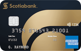 scotiabank gold american express card