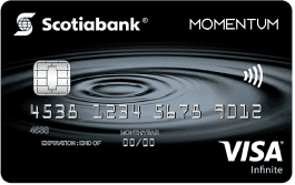 scotiabank momentum visa infinite card