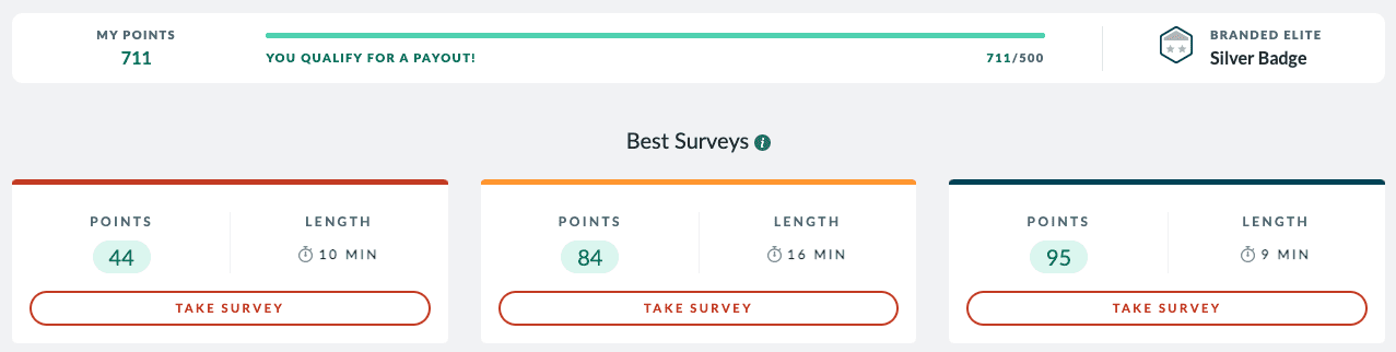 Branded Surveys Best Surveys List