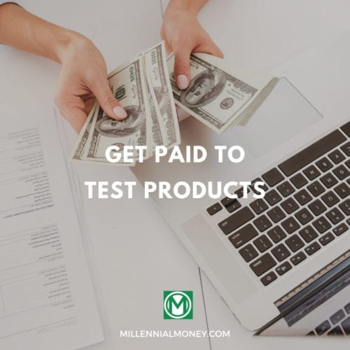 get paid to test products