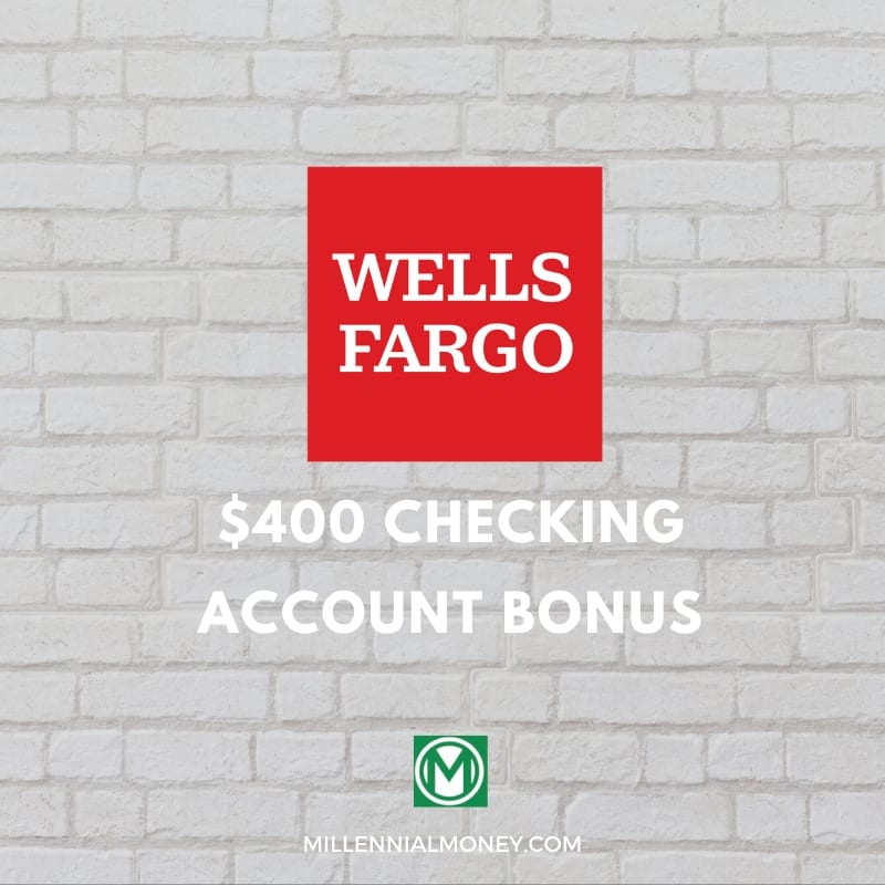 wells fargo checking account bonus