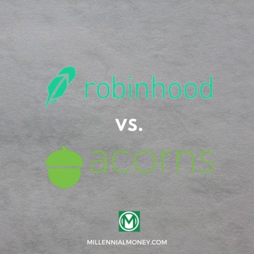 robinhood vs acorns