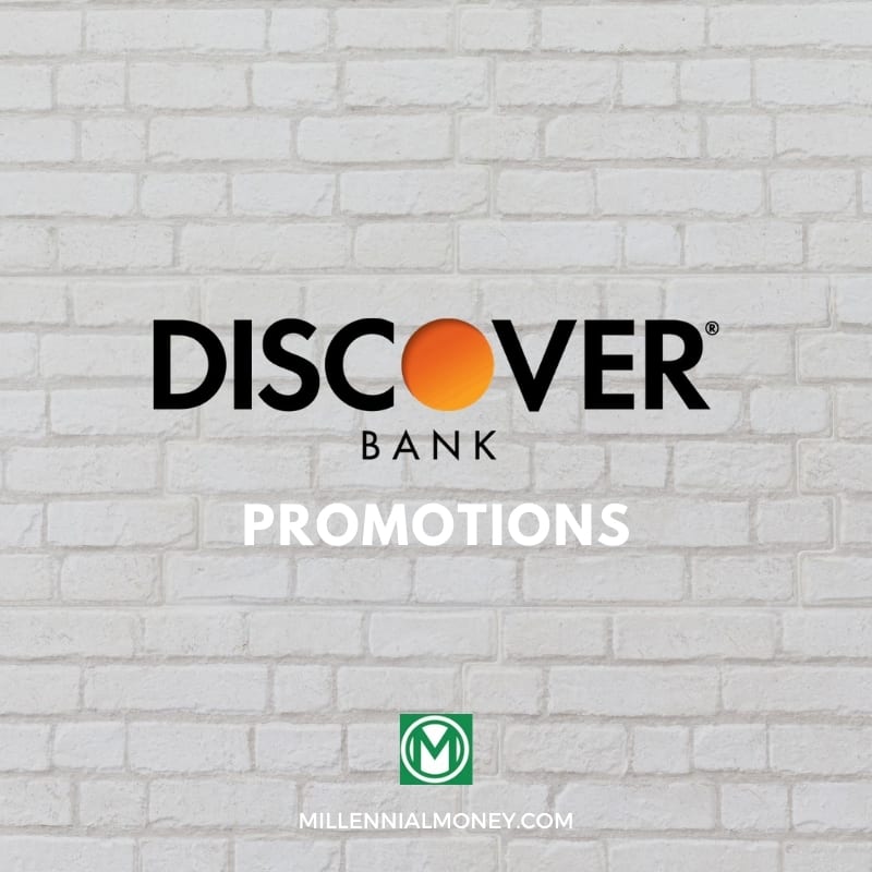 Discover Bank Promotions Savings Bonus Offer & More