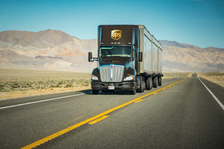 UPS share decline lackluster delivery forecast