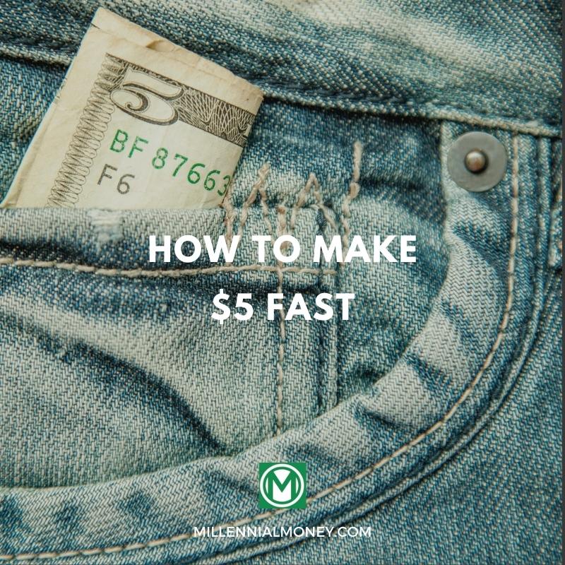 How To Make 5 Dollars Fast 15 Ways To Get A Free 5
