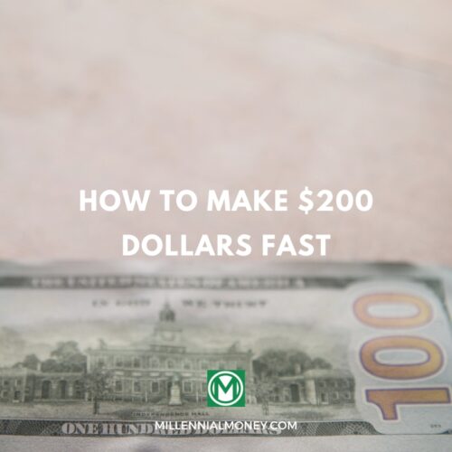 how to make $200 dollars fast