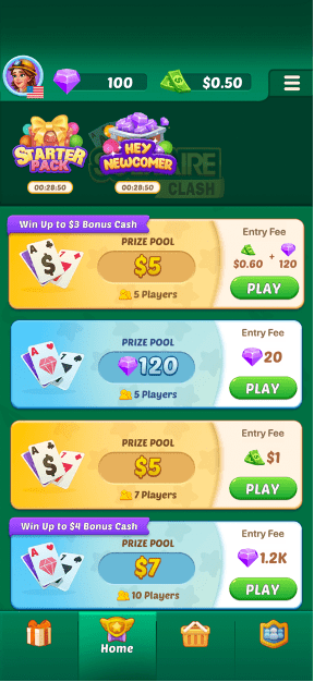 Solitaire Clash vs Solitaire! From Pocket7Games: What are their