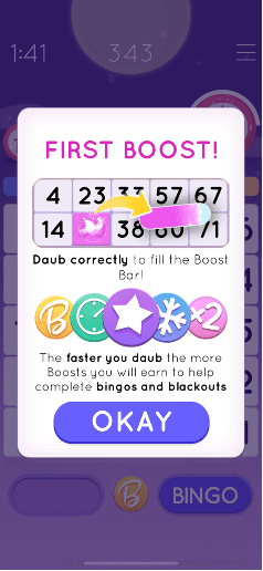 blackout bingo speed boost