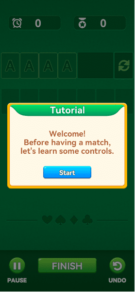 play the tutorial game