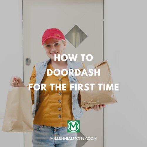 how to doordash for the first time