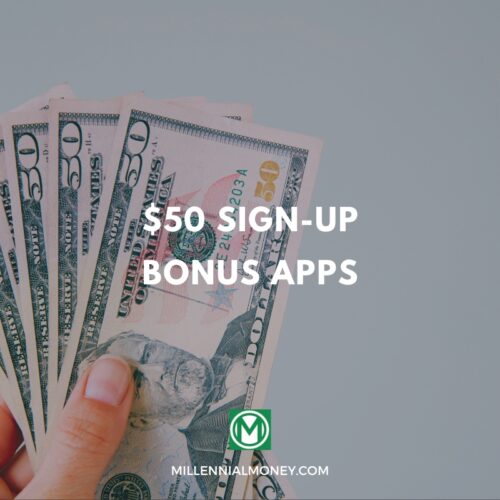 $50 sign-up bonus