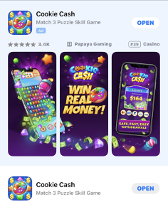 cookie cash app